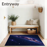 Interstellar Journey Milky Way Astral Exploration Constellation Map (Blue)