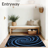 Spiral Vortex Floor (Black)