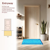 Retro Sports Graphic Print(Blue)