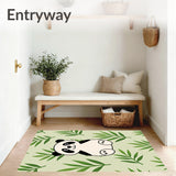 Kawaii Wildlife Jungle Friends Illustrated Surface(Beige)