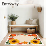 Harvest Festival Pumpkin Sunflower Decorative(Yellow)