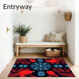 Winter Cardinal Design with Pine Branch Accents(Red)