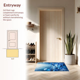 Contemporary Textured Surface Design(Blue)