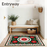 Festive Vintage Yuletide Medallion(Green)