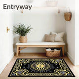 Celestial Starburst Arrangement with Radiant(Black)