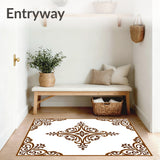 Vintage Medallion Artisan Tufted(Brown)