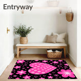 Charming Kawaii with Playful Blossom Details and Whimsical Dots(Pink)
