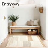 Sun Kissed Desert Area Rug Textured Neutral Design(Beige)