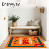 Joyful Seasonal Entrance Coir Greeting(Orange)