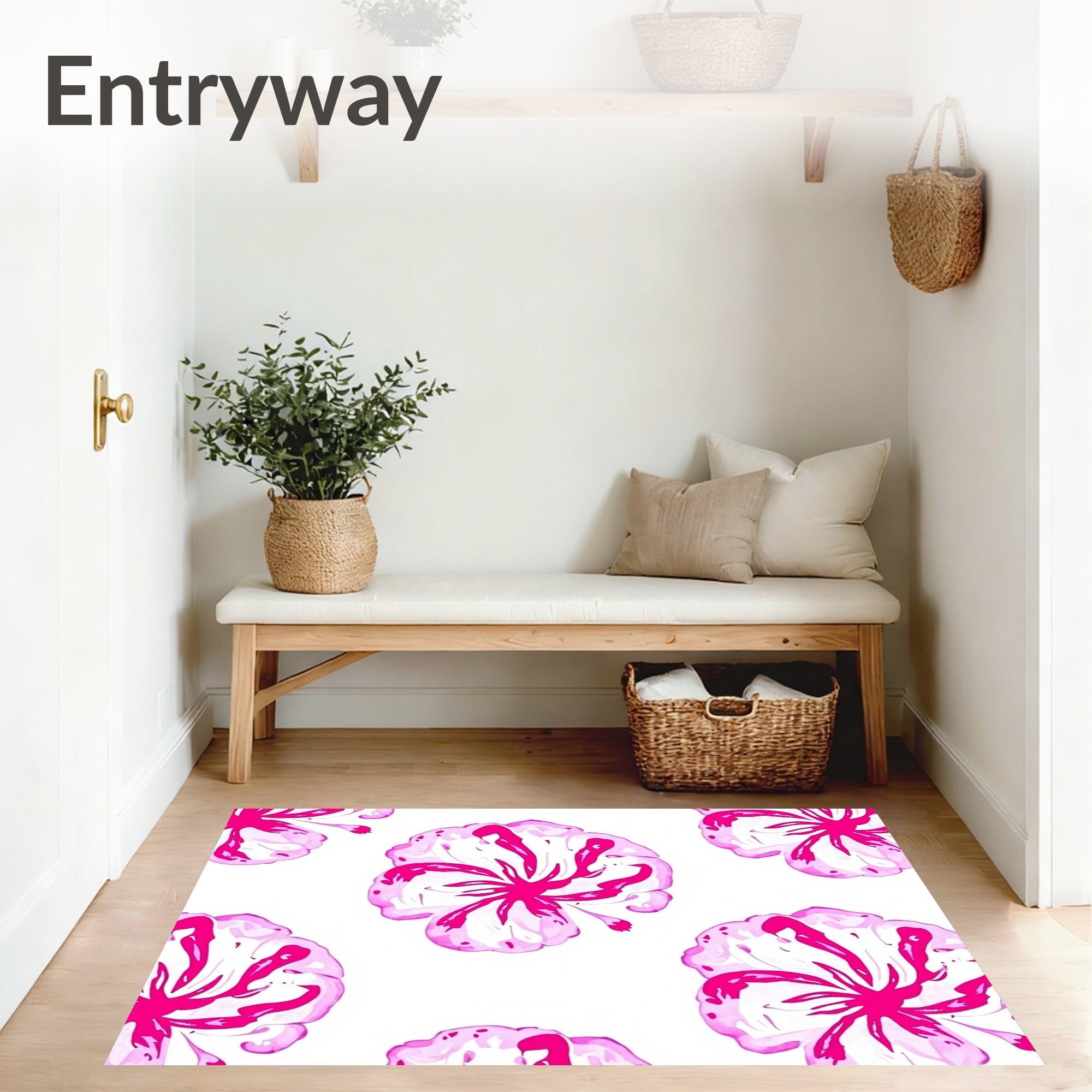 Swirling Cloud Abstract with Gradient Fade Design (Pink) - ODIKA