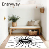 Bewitching Net Hallway Stylish Decorative(Black)