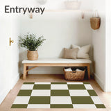 Rustic Farmhouse Checkboard Lattice(White)