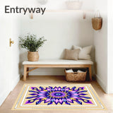 Celestial Aura Starburst Mosaic Design(Purple)