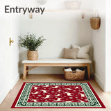 Festive Elk Nordic Winter Holiday Decorative Accent(Red)