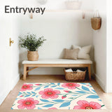 Enchanted Garden Watercolor Floral Arrangement(Pink)