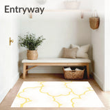 Woolly Cloud Dreamscape Textured Floor Covering(Yellow)