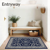 Scroll Work Traditional (Blue)