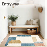 Abstract Geometric Area Modern Home Decor(Beige)