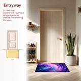 Dynamic Multicolored Universe Theme(Purple)