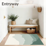 Ethereal Misty Mountain Landscape Artistic Treasure (Green)