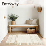 Beige Anti Slip Pad with Durable Firm Grip for Secure Area Placement(Beige)