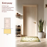 Pastel Floral Insect Theme(Beige)