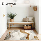 CleanTread Deluxe Water Absorbing with Non Slip Protection(Beige)