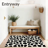 Abstract Spotted Safari with Modern Artistic Flair(Black)