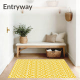 Lattice Interlocking Contemporary Design(Yellow)