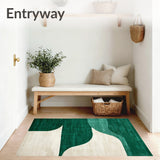 Green Beige Abstract(Beige)