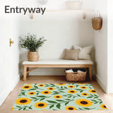 Enchanted Garden Blossom Abstract Artistic Sunflower (Yellow) - ODIKA