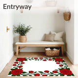 Enchanted Garden Pathway Motif(Red)