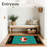 Football Field Yard Lines Gridiron Design(Green)