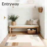 Abstract Linear Motifs and Tone on Shades(Beige)