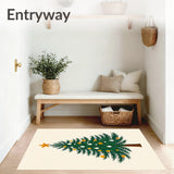 Festive Pine Celebration Walkway Enhancement With Joyful Spirit(Green)