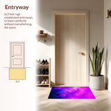 Lively Galactic Nebula Aesthetic(Purple)