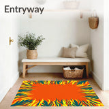 Abstract Forest Canopy with Branch Design Area(Orange)