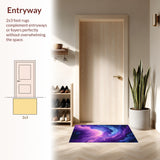 Charming Ethereal Sky Motif(Purple)