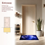 Fantasy Nebula Dragon Aesthetic(Blue)