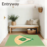 Baseball Diamond Field Infield Outfield(Green)