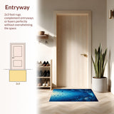 Nautical Voyage Ocean Creature Underwater Adventure(Blue)