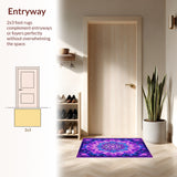 Dynamic Colorful Spiral Aesthetic(Purple)