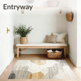 Elegant Abstract Area Non Slip Vintage(Beige)