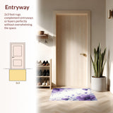 Chic Lilac Floral Arrangement(Purple)