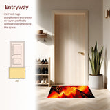 Captivating Molten Rock Display(Red)