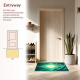 Dynamic Teal and Green(Green)