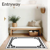 Art Inspired Interlocking Frame Motif(White)