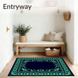 Witchy Insect Garden Boho with Magical Fairy (Black)