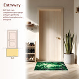 Charming Hand Drawn Woodland Theme(Green)