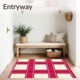 Vintage Yuletide Gingham Patchwork Heritage(Red)